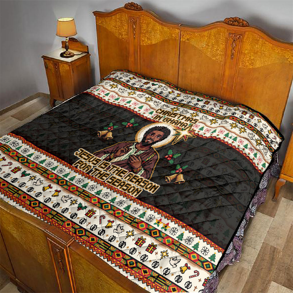 Ghana Jesus Christmas Quilt Ghana Coat Of Arms Jesus Christ Art