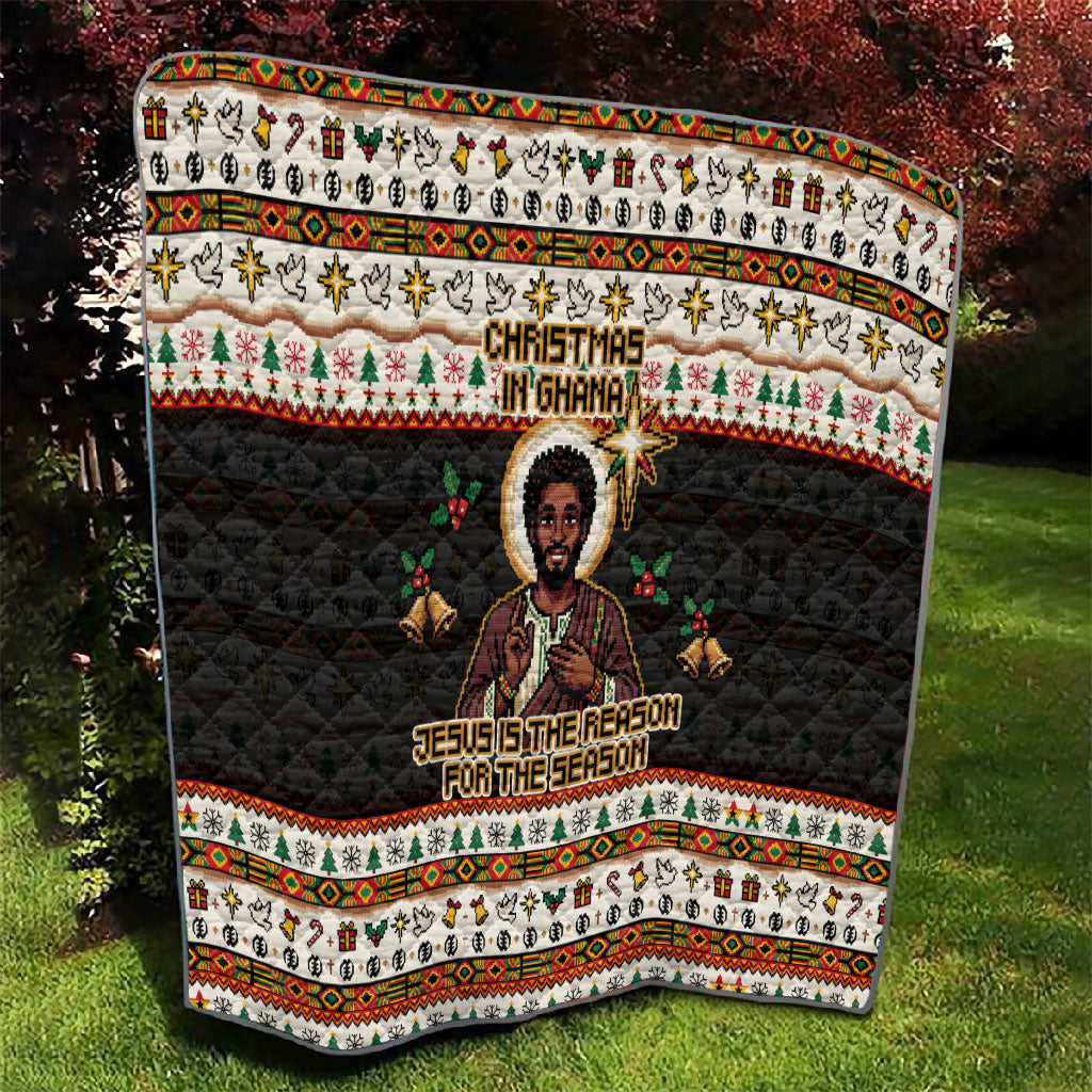 Ghana Jesus Christmas Quilt Ghana Coat Of Arms Jesus Christ Art