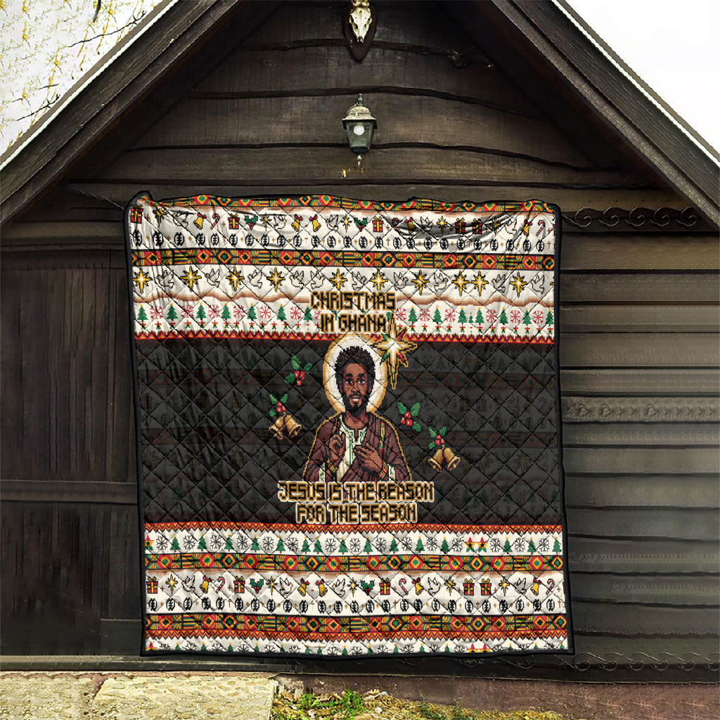 Ghana Jesus Christmas Quilt Ghana Coat Of Arms Jesus Christ Art