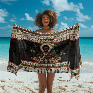 Ghana Jesus Christmas Sarong Ghana Coat Of Arms Jesus Christ Art
