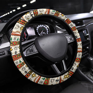 Ghana Jesus Christmas Steering Wheel Cover Ghana Coat Of Arms Jesus Christ Art
