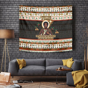 Ghana Jesus Christmas Tapestry Ghana Coat Of Arms Jesus Christ Art