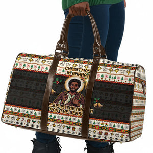 Ghana Jesus Christmas Travel Bag Ghana Coat Of Arms Jesus Christ Art