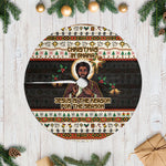 Ghana Jesus Christmas Tree Skirt Ghana Coat Of Arms Jesus Christ Art