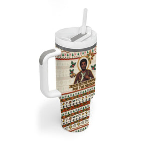 Ghana Jesus Christmas Tumbler With Handle Ghana Coat Of Arms Jesus Christ Art