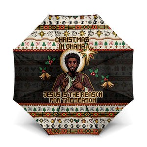 Ghana Jesus Christmas Umbrella Ghana Coat Of Arms Jesus Christ Art