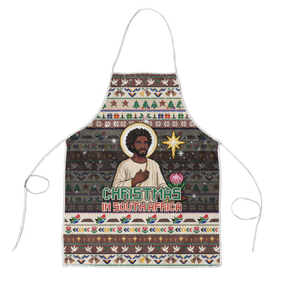 Christmas In South Africa Jesus Apron South Africa Coat Of Arms Jesus Art
