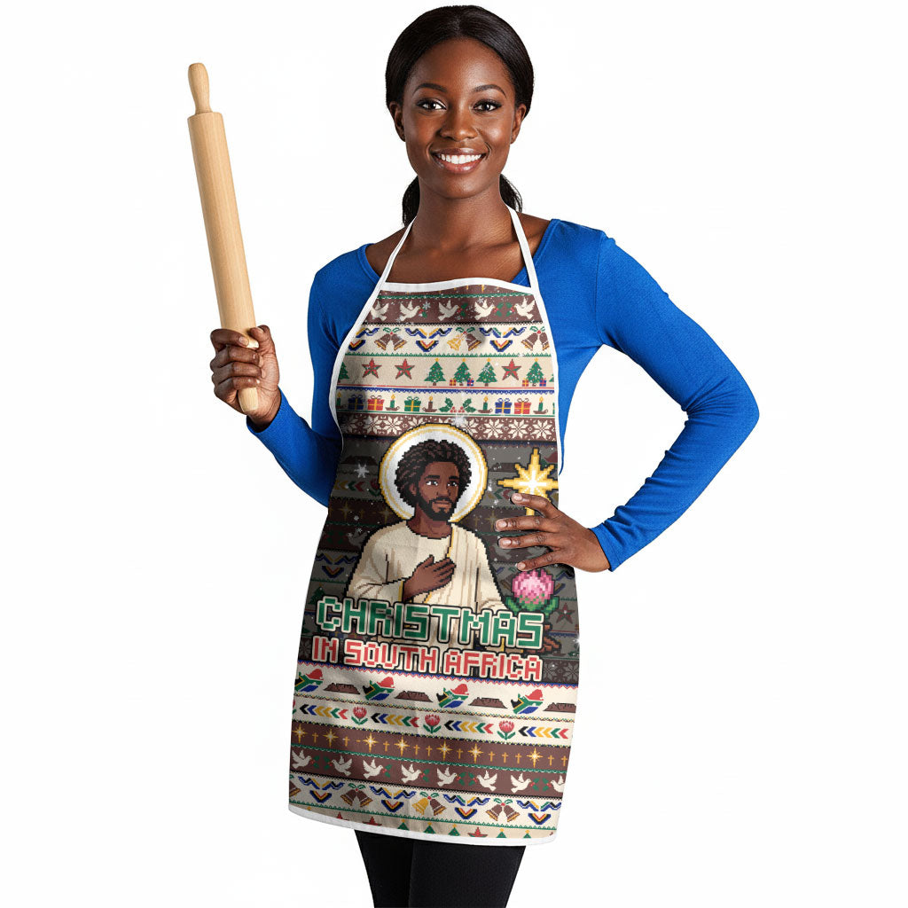 Christmas In South Africa Jesus Apron South Africa Coat Of Arms Jesus Art