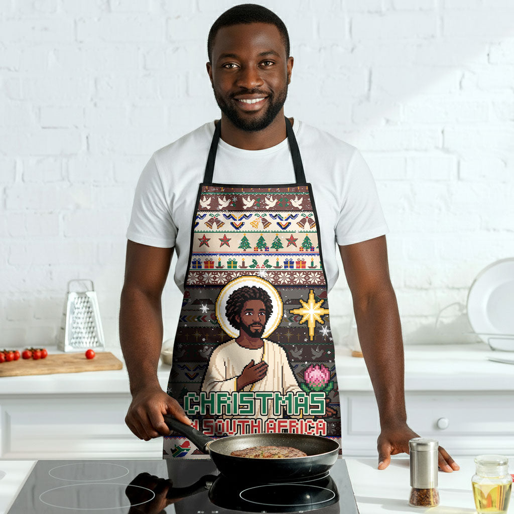 Christmas In South Africa Jesus Apron South Africa Coat Of Arms Jesus Art
