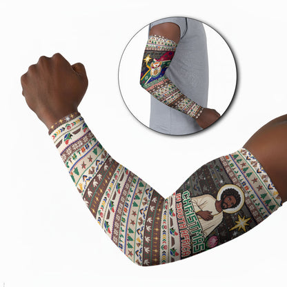 Christmas In South Africa Jesus Arm Sleeves South Africa Coat Of Arms Jesus Art
