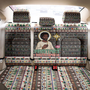 Christmas In South Africa Jesus Back Car Seat Cover South Africa Coat Of Arms Jesus Art