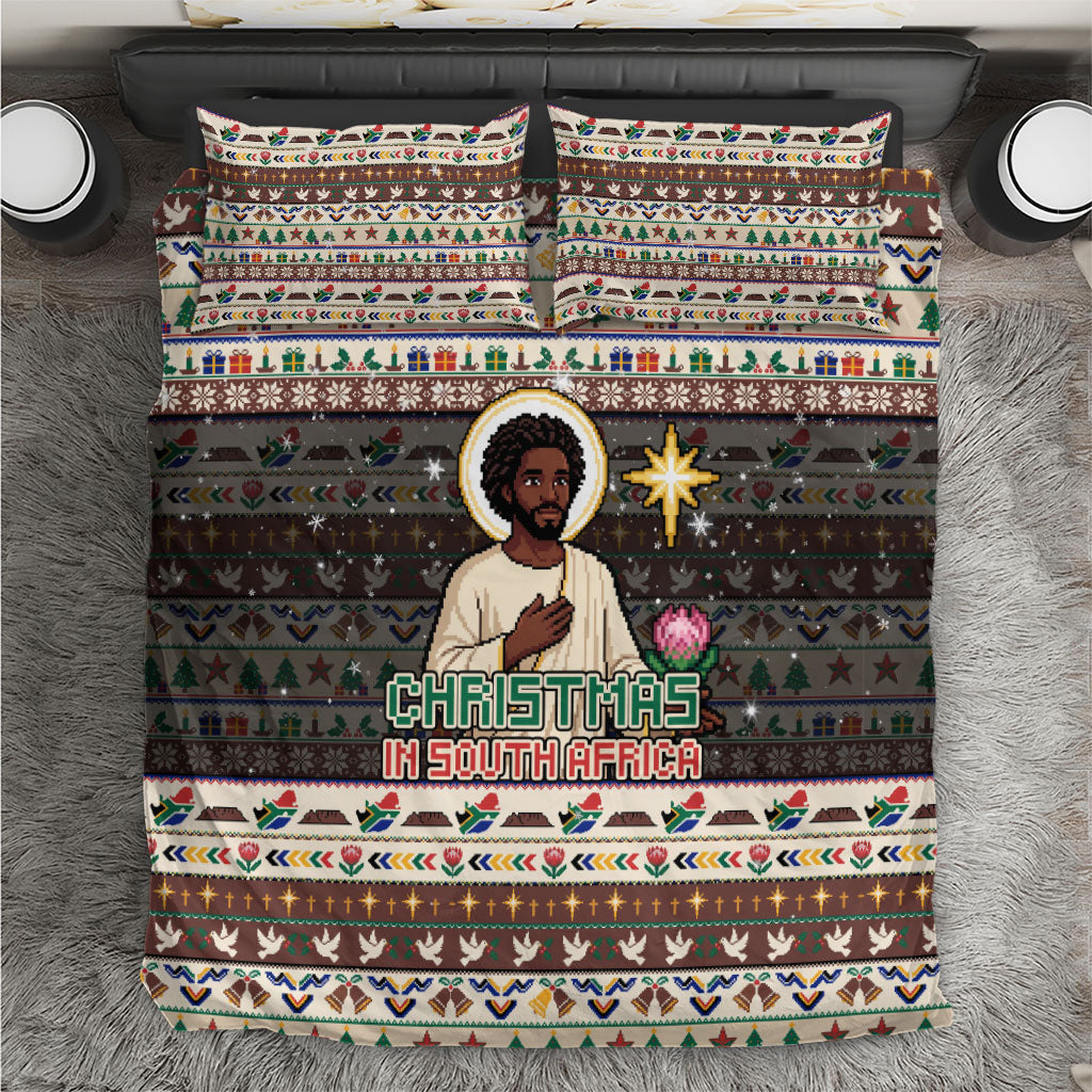 Christmas In South Africa Jesus Bedding Set South Africa Coat Of Arms Jesus Art
