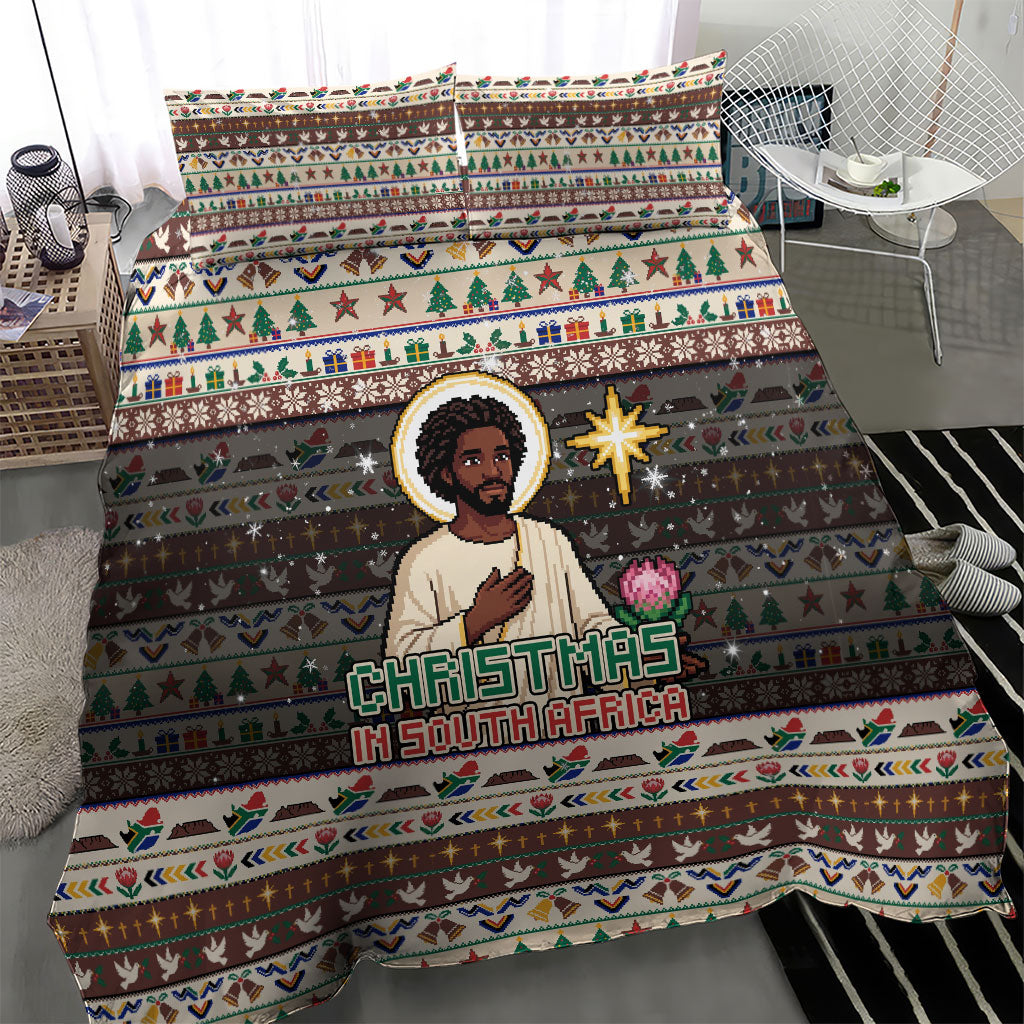 Christmas In South Africa Jesus Bedding Set South Africa Coat Of Arms Jesus Art