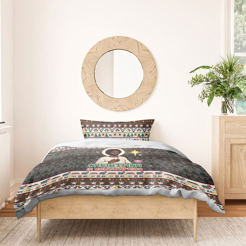 Christmas In South Africa Jesus Bedding Set South Africa Coat Of Arms Jesus Art