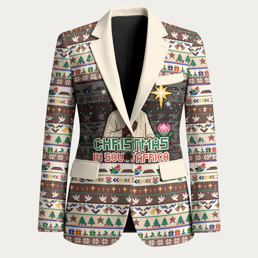 Christmas In South Africa Jesus Blazer South Africa Coat Of Arms Jesus Art