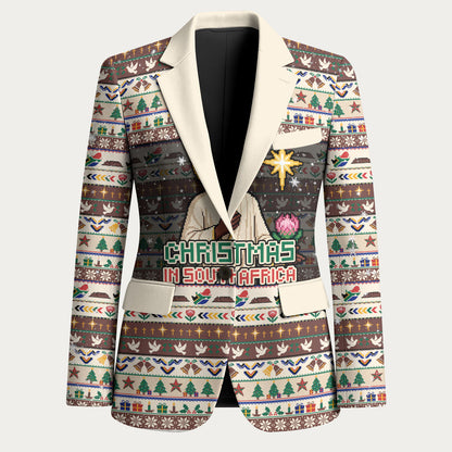 Christmas In South Africa Jesus Blazer South Africa Coat Of Arms Jesus Art