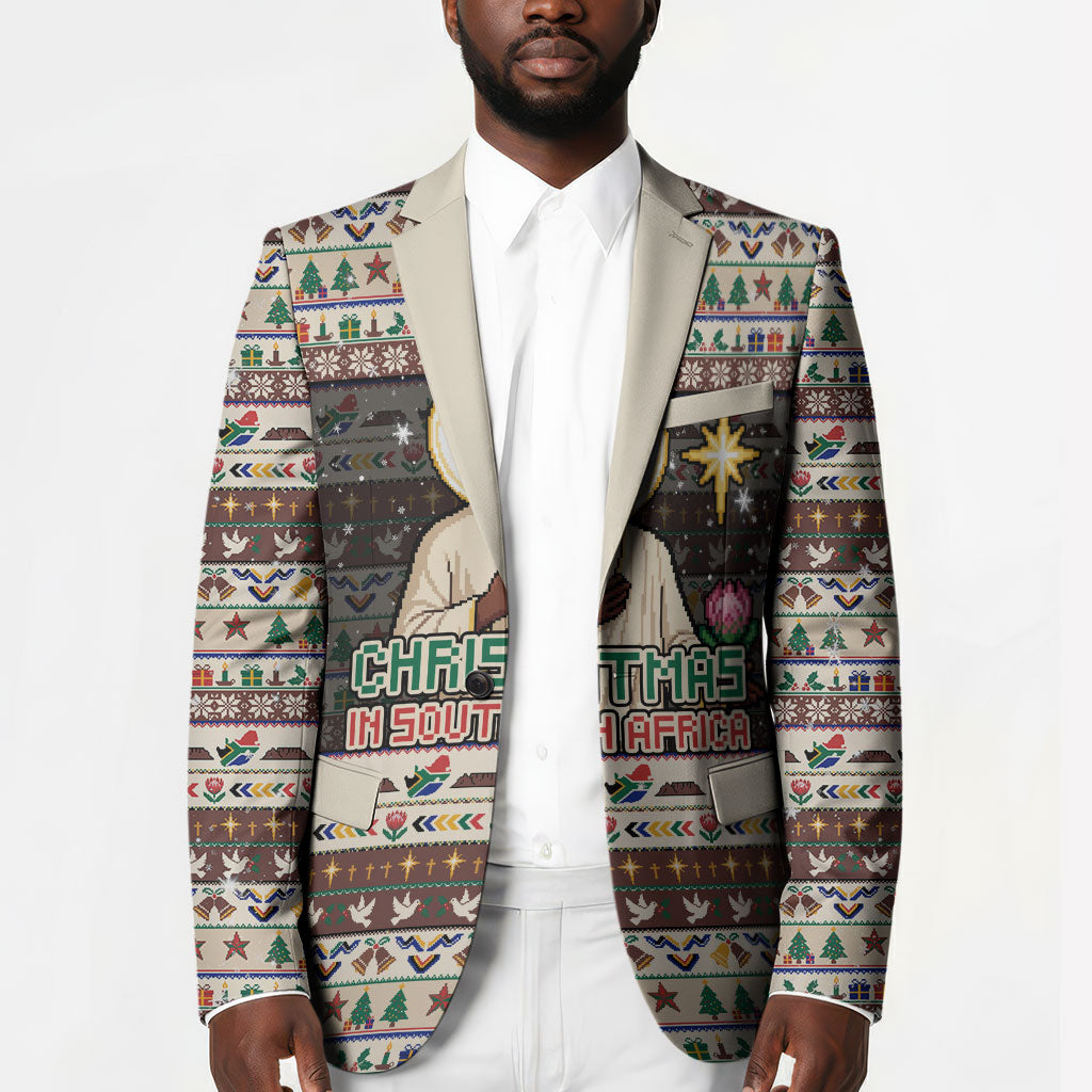 Christmas In South Africa Jesus Blazer South Africa Coat Of Arms Jesus Art