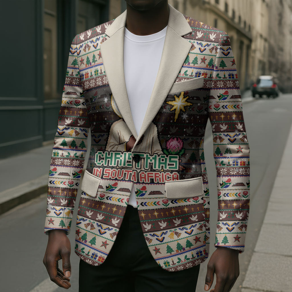 Christmas In South Africa Jesus Blazer South Africa Coat Of Arms Jesus Art