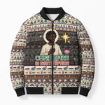 Christmas In South Africa Jesus Bomber Puffer Jacket South Africa Coat Of Arms Jesus Art