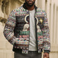 Christmas In South Africa Jesus Bomber Puffer Jacket South Africa Coat Of Arms Jesus Art