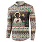 Christmas In South Africa Jesus Button Sweatshirt South Africa Coat Of Arms Jesus Art