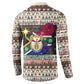 Christmas In South Africa Jesus Button Sweatshirt South Africa Coat Of Arms Jesus Art