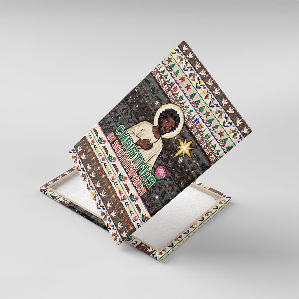 Christmas In South Africa Jesus Canvas Wall Art South Africa Coat Of Arms Jesus Art