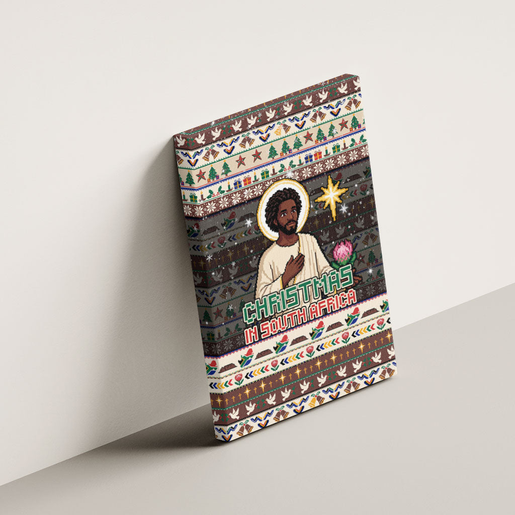 Christmas In South Africa Jesus Canvas Wall Art South Africa Coat Of Arms Jesus Art