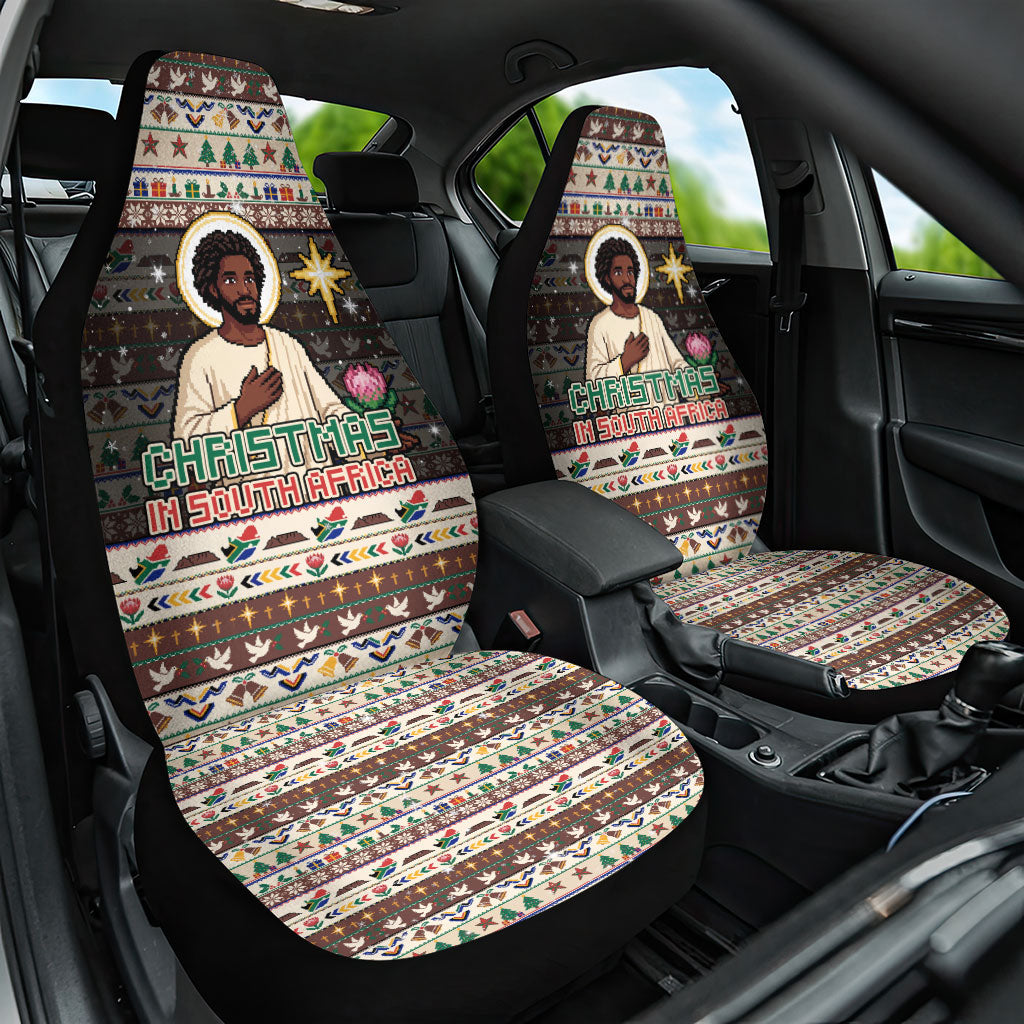 Christmas In South Africa Jesus Car Seat Cover South Africa Coat Of Arms Jesus Art