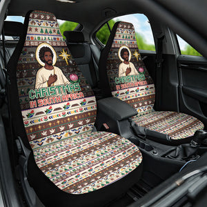 Christmas In South Africa Jesus Car Seat Cover South Africa Coat Of Arms Jesus Art