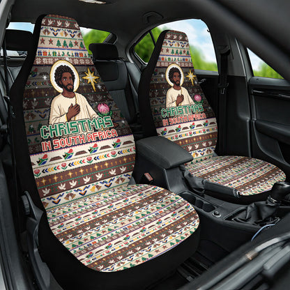 Christmas In South Africa Jesus Car Seat Cover South Africa Coat Of Arms Jesus Art