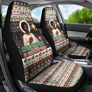 Christmas In South Africa Jesus Car Seat Cover South Africa Coat Of Arms Jesus Art