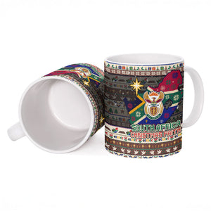 Christmas In South Africa Jesus Ceramic Mug South Africa Coat Of Arms Jesus Art