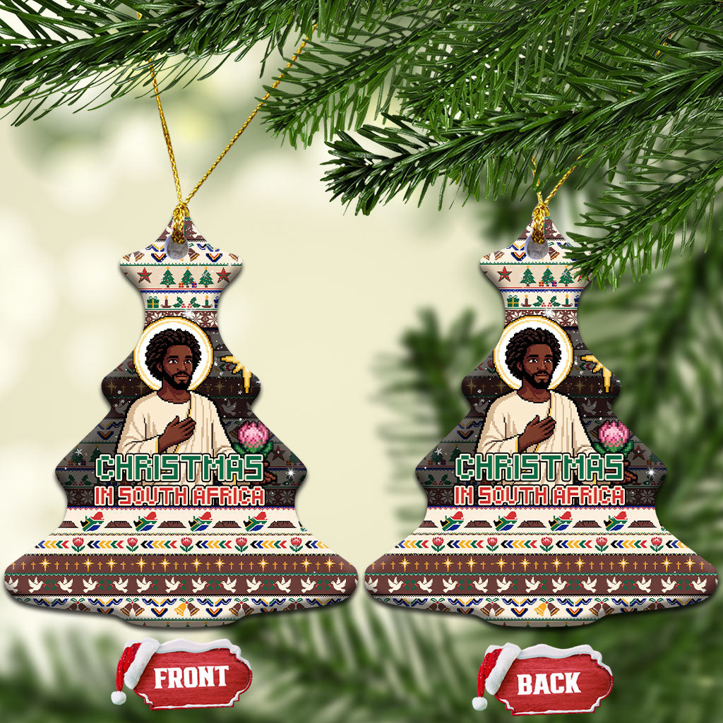 Christmas In South Africa Jesus Ceramic Ornament South Africa Coat Of Arms Jesus Art