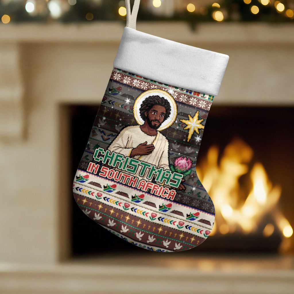 Christmas In South Africa Jesus Christmas Stocking South Africa Coat Of Arms Jesus Art