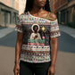 Christmas In South Africa Jesus Cross Shoulder Shirt South Africa Coat Of Arms Jesus Art