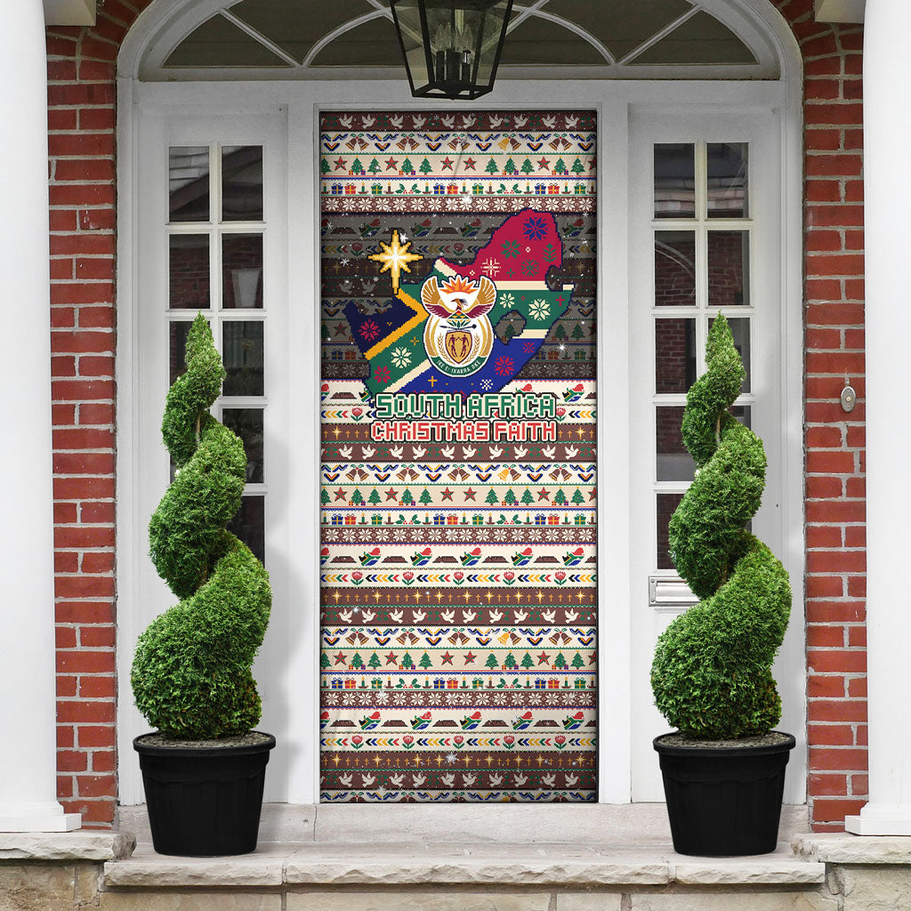 Christmas In South Africa Jesus Door Cover South Africa Coat Of Arms Jesus Art