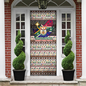 Christmas In South Africa Jesus Door Cover South Africa Coat Of Arms Jesus Art