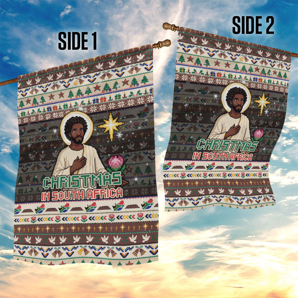 Christmas In South Africa Jesus Garden Flag South Africa Coat Of Arms Jesus Art