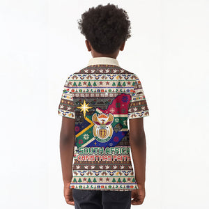 Christmas In South Africa Jesus Kid Polo Shirt South Africa Coat Of Arms Jesus Art