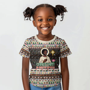 Christmas In South Africa Jesus Kid T shirt South Africa Coat Of Arms Jesus Art