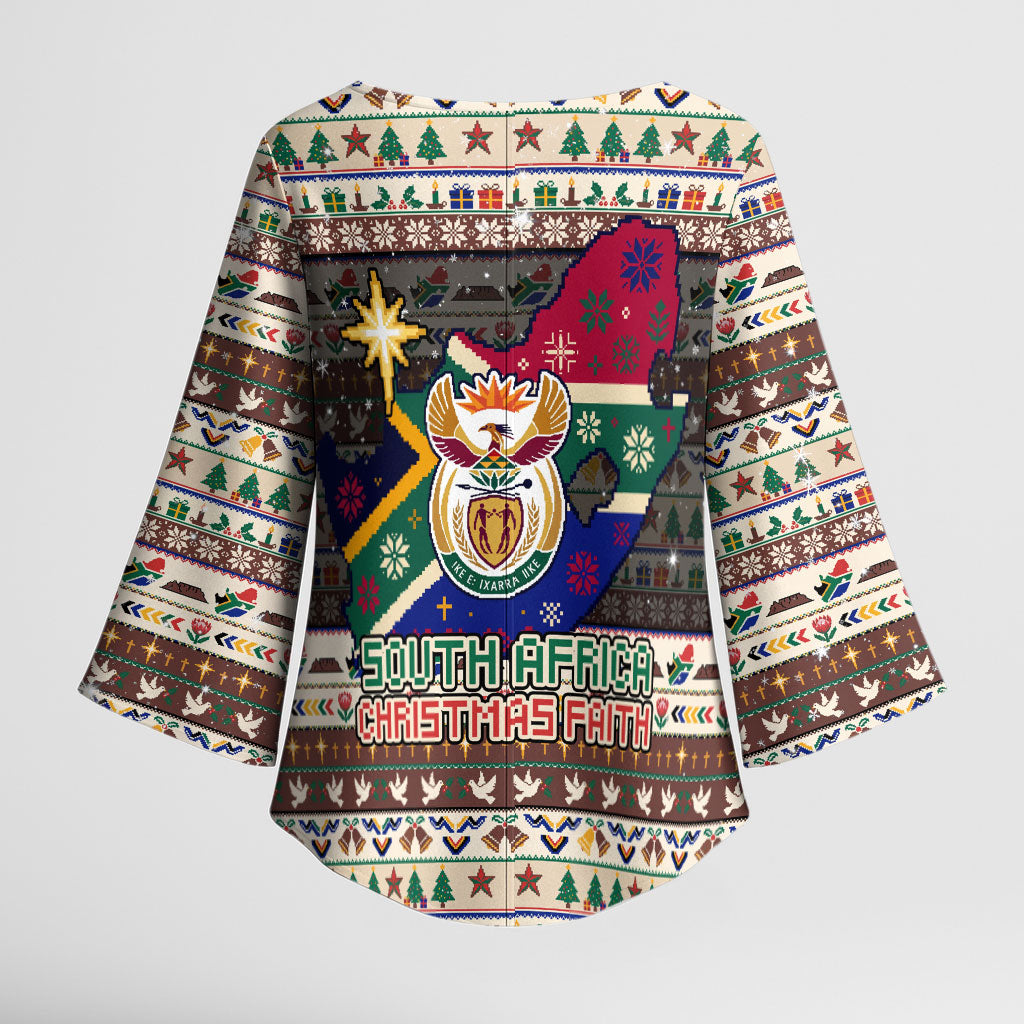 Christmas In South Africa Jesus Kimono Sleeve Blouse South Africa Coat Of Arms Jesus Art