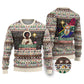Christmas In South Africa Jesus Ugly Christmas Sweater South Africa Coat Of Arms Jesus Art
