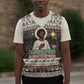 Christmas In South Africa Jesus Christmas Knitted V-Neck Vest South Africa Coat Of Arms Jesus Art