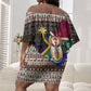 Christmas In South Africa Jesus Off Shoulder Short Dress South Africa Coat Of Arms Jesus Art