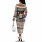 Christmas In South Africa Jesus Off The Shoulder Long Sleeve Dress South Africa Coat Of Arms Jesus Art