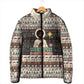 Christmas In South Africa Jesus Padded Jacket South Africa Coat Of Arms Jesus Art
