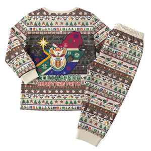 Christmas In South Africa Jesus Christmas Pajama Set South Africa Coat Of Arms Jesus Art