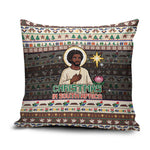 Christmas In South Africa Jesus Pillow Cover South Africa Coat Of Arms Jesus Art