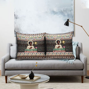 Christmas In South Africa Jesus Pillow Cover South Africa Coat Of Arms Jesus Art